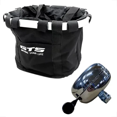 comprar Cesta Bike Pet Cachorro Gato Engate Rápido + Sininho Buzina