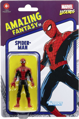 Imagen 1 de 4 de Marvel Legends Retro Collection 3.75  Spider-man