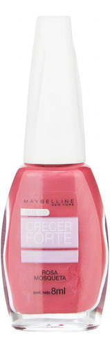 Esmalte de uñas color Maybelline Crecer Forte Colorama de 8mL de 1 unidades color Rosa mosqueta