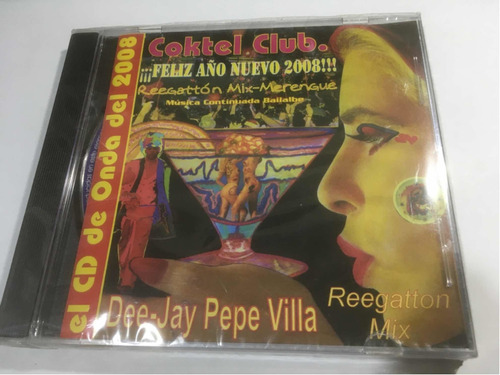 Dee Jay Pepe Villa Reegaton Mix Coktel Club Cd Nuevo