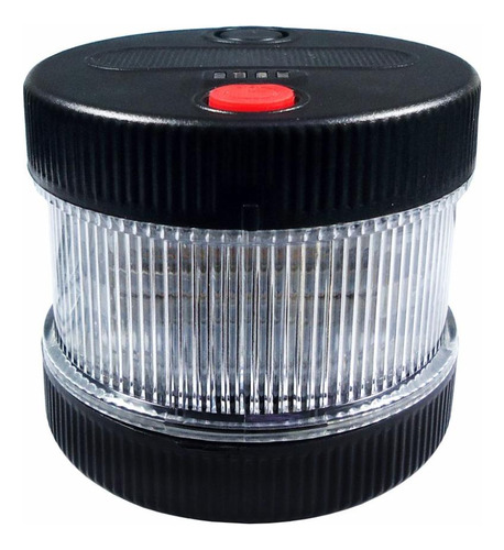 Luz Advertencia Portatil Bateria 2 Cores 28 Leds