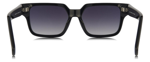 Prada Spr 03zs 1ab-06t Square Shape Black Silver (Usado)