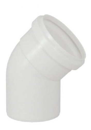 Codo De Pcv 45° 50mm Pieza Blanca Krona Br8