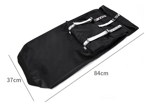 Monopatín Mochilas Bolsa Longboard Llevar Cinta Blanca