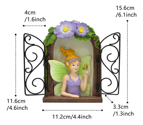 Ventana De Hadas Para Adorno De Árbol, Decoración Del