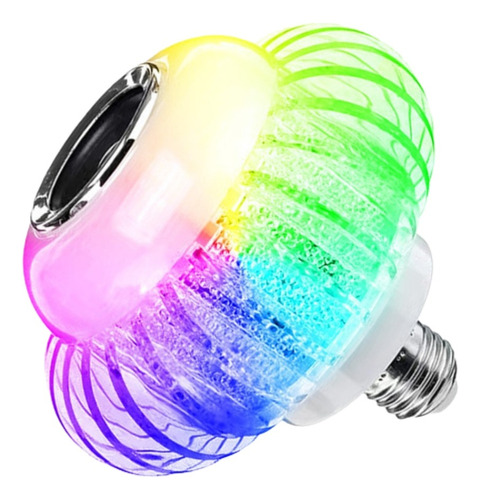 Ampolleta Parlante Colores Led Bola Disco Bluetooth Control