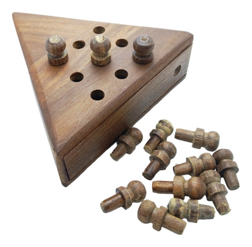 Juegos Mesa / Solitario / La Vieja / 2en1 (combo 3 Unidades)