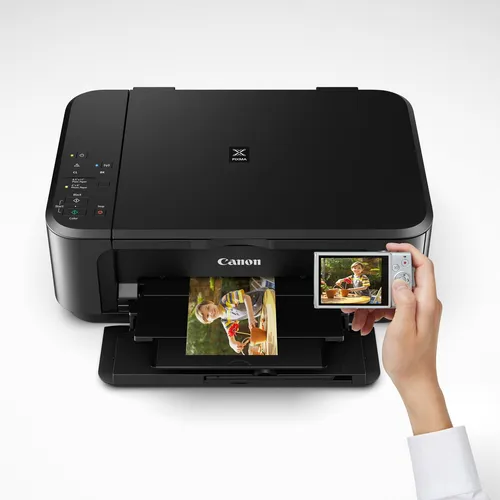 Impresora Inyección Color Multifuncional Inalámbrica Negra
