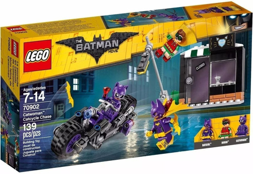 Lego 70902 Dc Super Hero Batman Persecución Gatubela Moto 