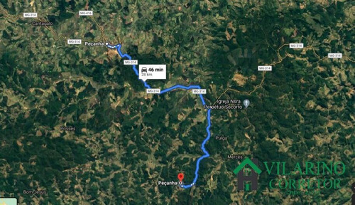 Imagem 12 de 15 de Fazenda Com Muita Água Em Peçanha - 3120