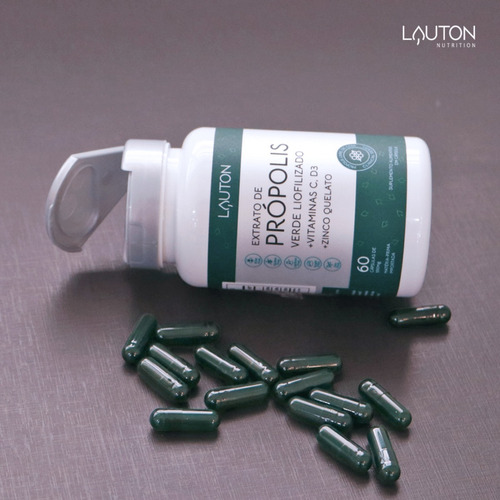 Propolis Extrato De Própolis Verde Lauton 60compr Vegano