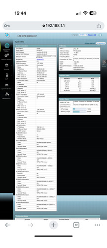 Router Huawei B2368-57 Liberado (Usado)