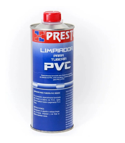 Presto 4 Pz Limpiador Pvc - Lata 500 Ml