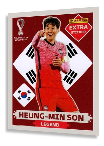 Pacote De Figurinhas Heung-min Son Album Copa Do Mundo 2022 Qatar Copa Do Mundo 2022 Album Figurinhas Copa Do Mundo Qatar 2022 Panini - Unidade De 1 X 1 En Avulsa