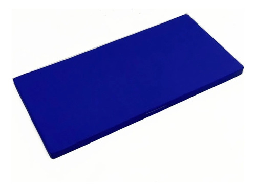 Colchoneta Eco Gimnasia 1 X 0,45 Mts Fitness Yoga Gimnasio  Color Azul