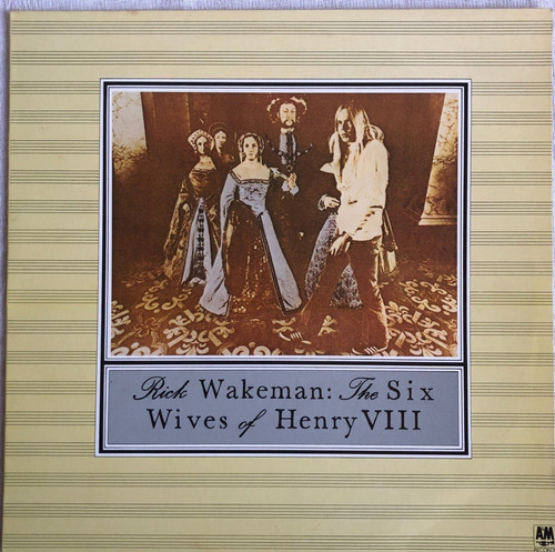 Lp Vinil Rick Wakeman- The Six Wives Of Henry Viii.