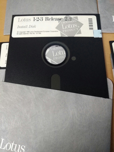 Lotus 123 Diskette 5 1/4 Release 2.2