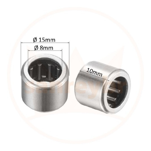 Kit 4 Rolamentos De Agulha Hk081510 (ta810) Hmk081510