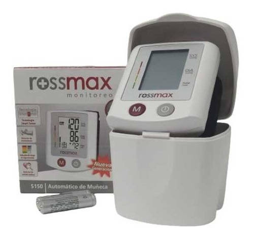 Baumanometro Digital De Muñeca Automático Rossmax S150