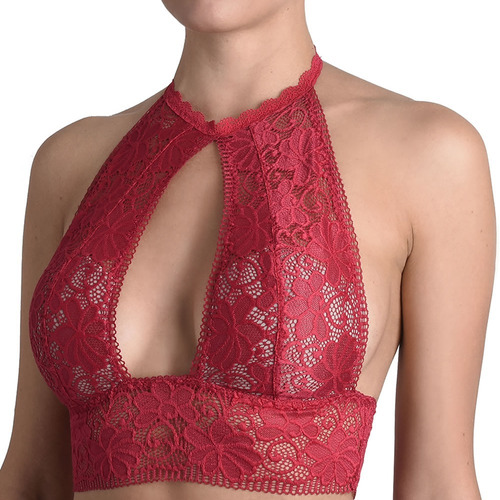 Bralette De Puntilla Corpiño Top Selu 4307