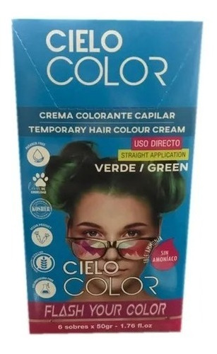 Tintura Fantasia Cielo Color Otowil Color Fantasia Caja X6u