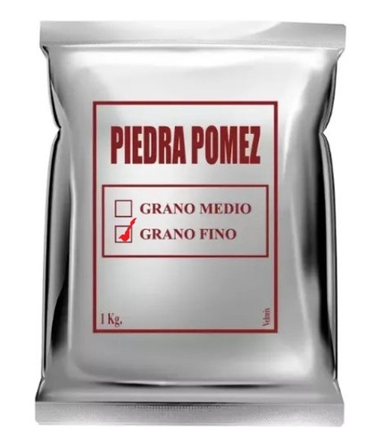 Piedra Pomez Dental Marca Velmix 1kg Grano