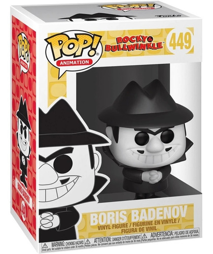 Funko Pop Boris Badenov #449 Rocky And Bullwinkle