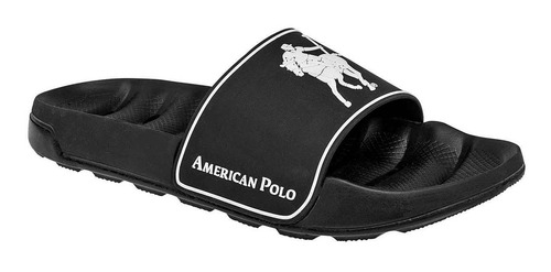 Sandalia Zueca De American Polo Para Hombre Negro 2518 T6