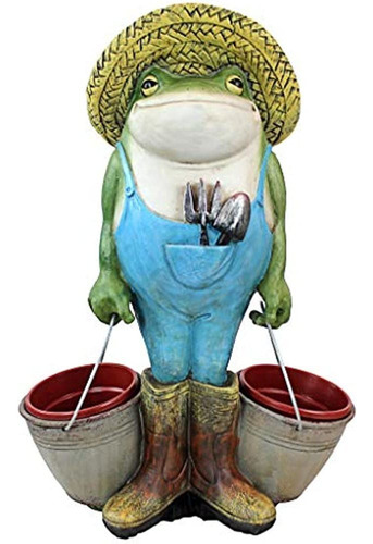 Design Toscano Hf300718 Buckets La Estatua De La Rana Del Ja