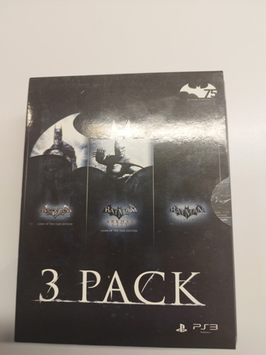 Juego Ps3 Batman Trilogy 3 Pack