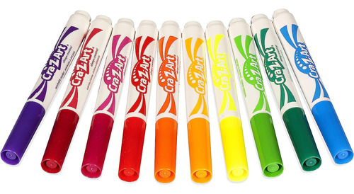 10 Marcadores Lavables De 10 Colores Cra-z-art