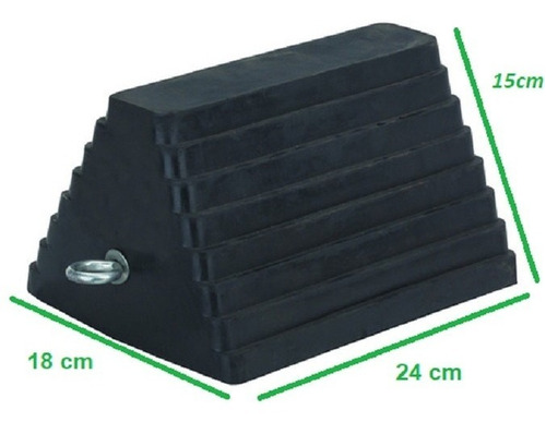 Chock Block Tope Calza Para Llanta Camion Por Par (2 Pza)