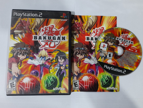 Bakugan Battle Brawlers Completo Para Playstation 2