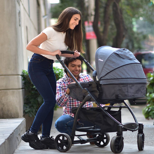 Carriola de paseo Prinsel Prima TS azul con chasis color negro