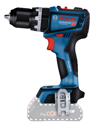 Parafusadeira E Furadeira De Impacto 18v Brushless Gsb 18v-9 Cor Neutro
