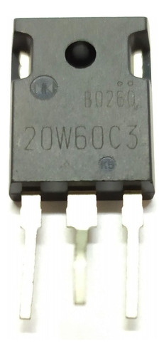 Transistor Mosfet 20w60c3  20w60 600v 20a 