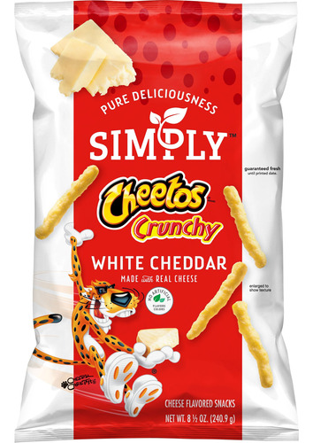 Simply Cheetos Crunchy White Cheddar Gluten Free 240.9 G