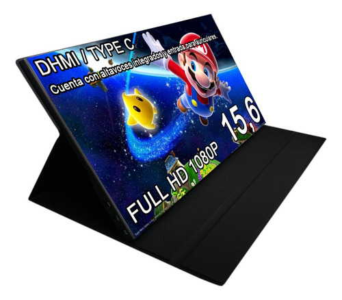 Monitor Gamer 15.6 Fhd Portable Hdmi / L269 Negro