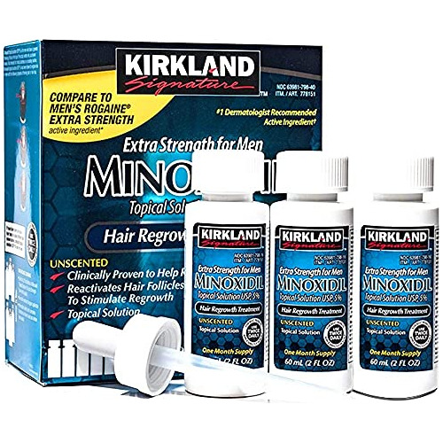 Kirkland Minoxidil 5% Solución Tópica Tratamiento De C6qnd