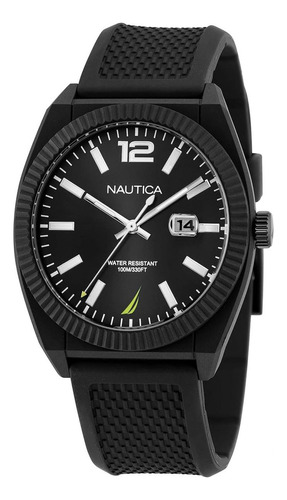 Reloj Para Hombre Nautica Pacific Beach Nappbs302 Negro