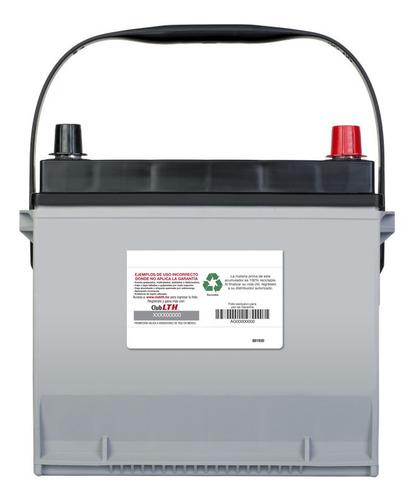 Imagen 6 de 9 de Bateria Lth Agm Para Nissan Sentra 2011 2.0 Litros Tecnologia Powerframe (70% Mas Flujo Electrico) Envio Gratis