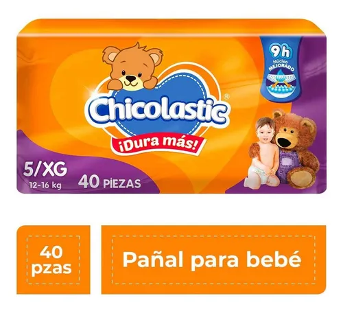 comprar Pañales Chicolastic Etapa 5 Unisex 40 Piezas