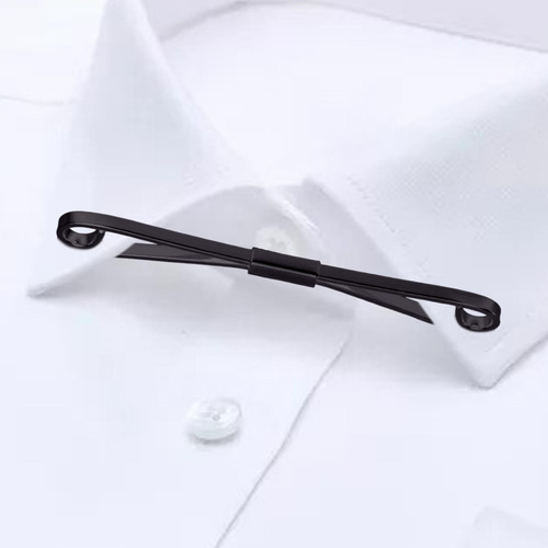 4 Corbata Collar Bar Pin Camisa Collar Clip Corbata Clips