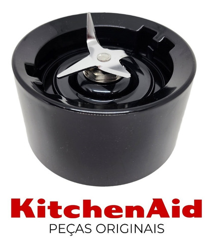 Imagem 2 de 7 de Base Da Jarra Para Liquidificador Kitchenaid Preto W10311981