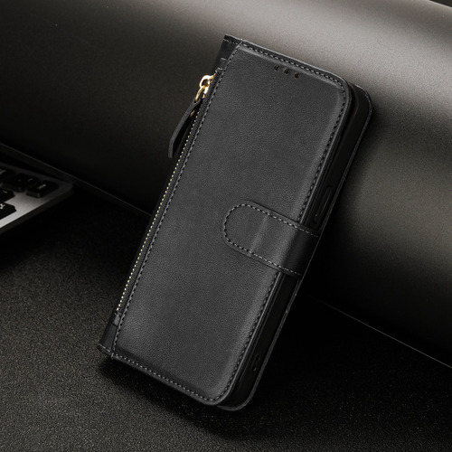 Funda De Piel Con Cierre De Primera Calidad Para Motorola E40, A Prueba De Golpes, Protección De 360°, Cartera, Bloqueo Rfid, Soporte