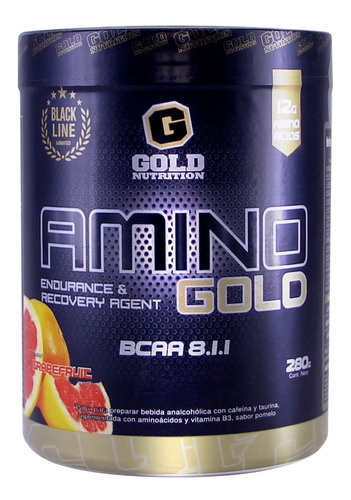 Imagen 1 de 9 de Amino Gold Bcaa 8.1.1 Gold Nutrition Aminoácidos Bcaa