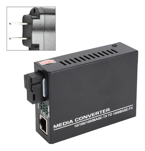 Transceptor Óptico Ethernet De 1000 Mbps Con Convertidor De