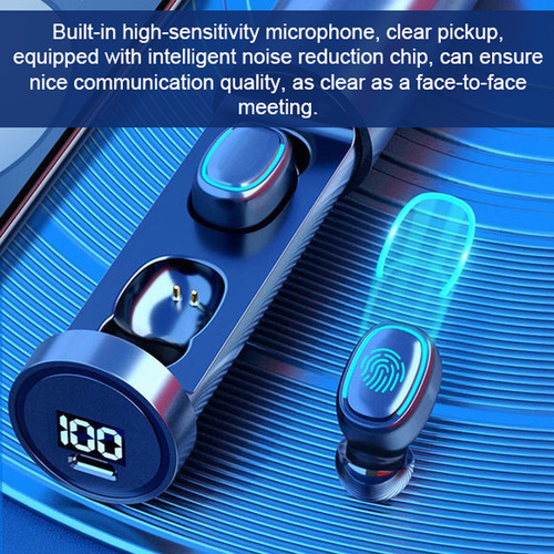 Fones De Ouvido Com Redução De Fones De Ouvido Wireless Bt5.