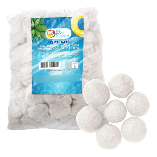 Bolas De Filtro De Piscina De 1.5 Libras, Medios De Filtro D