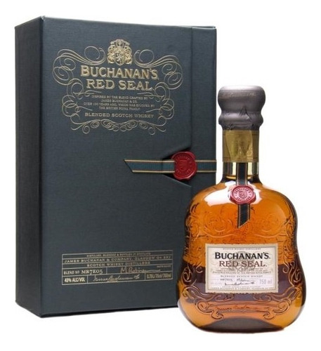 Buchanan's Red Seal Old Version Goldbottle